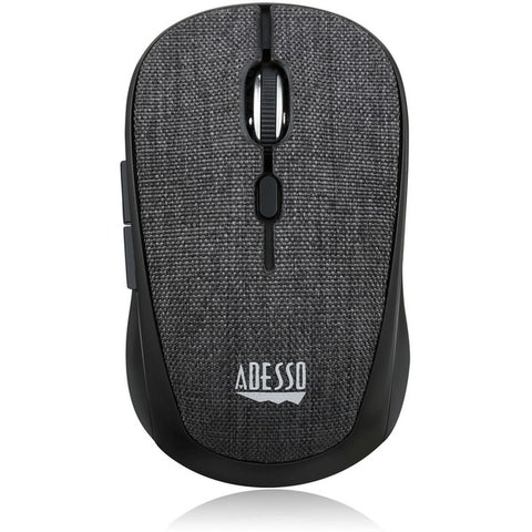 Adesso, Inc iMouse S80B - Wireless Fabric Optical Mini Mouse (Black)