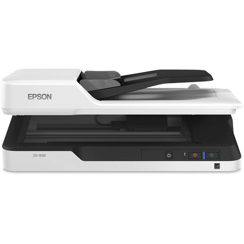 Epson Epson DS-1630 - Document scanner - Duplex - Legal - 1200 dpi x 1200 dpi - up to 25 ppm (mono) / up to 25 ppm (color) - ADF ( 50 sheets ) - up to 1500 scans per day - USB 3.0