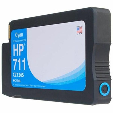 Clover Technologies Group, LLC Remanufactured Cyan Wide Format Ink Cartridge for HP 711 (CZ130A)