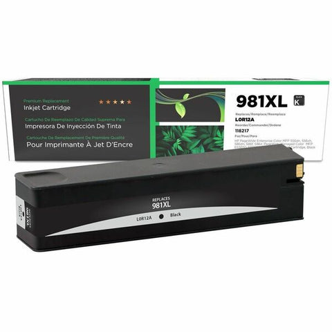 Clover Technologies Group, LLC Remanufactured High Yield Black Ink Cartridge for HP L0R12A (HP 981XL)