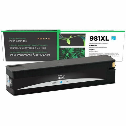Clover Technologies Group, LLC Remanufactured High Yield Cyan Ink Cartridge for HP L0R09A (HP 981XL)