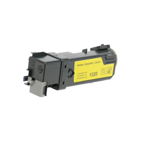 Clover Technologies Group, LLC Non-OEM New Build High Yield Yellow Toner Cartridge (Alternative for Dell 310-9062 KU054 310-9063 TP114) (2000 Yield)