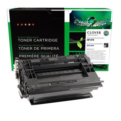 Clover Technologies Group, LLC Remanufactured High Yield Toner Cartridge for HP CF237X (HP 37X)