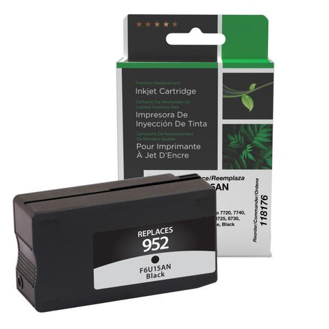 Clover Technologies Group, LLC Remanufactured Black Ink Cartridge for HP F6U15AN (HP 952)