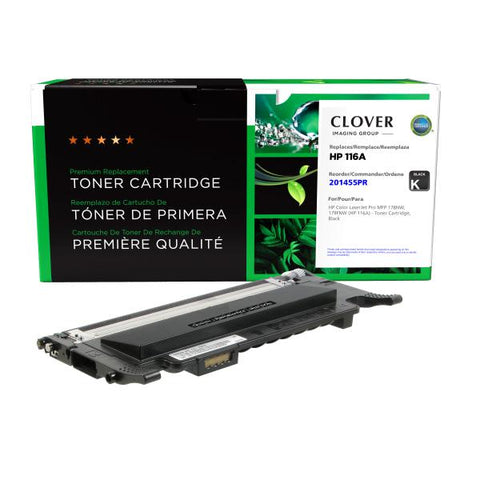 Clover Technologies Group, LLC Clover Imaging Remanufactured Black Toner Cartridge (Reused OEM Chip) for HP 116A (HP W2060A)