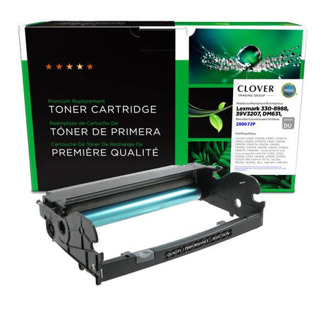 Clover Technologies Group, LLC Remanufactured Imaging Drum (Alternative for Dell 330-8988 IBM 39V3207) (30000 Yield)