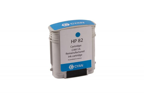 Clover Technologies Group, LLC Clover Remanufactured High Yield Cyan Wide Format Ink Cartridge for HP C4911A (HP 82)