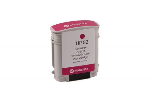 Clover Technologies Group, LLC Clover Remanufactured High Yield Magenta Wide Format Ink Cartridge for HP C4912A (HP 82)