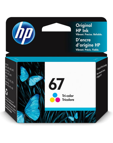 HP 67 Tri-Colour Original Ink Cartridge (3YM55AN)