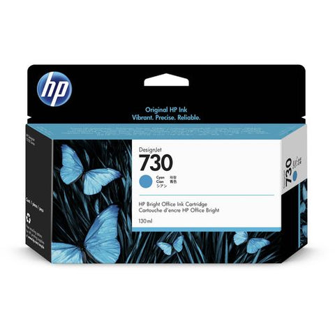 HP 730 (P2V62A) Cyan Ink Cartridge