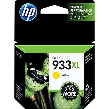 HP 933XL (CN056AN) High Yield Yellow Original Ink Cartridge (825 Yield)