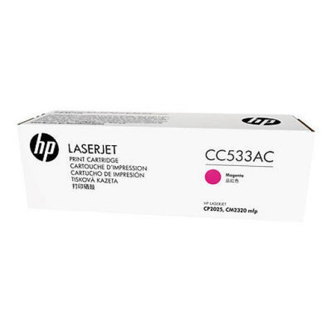 HP 304A (CC533AC) Magenta Original LaserJet Toner Cartridge (2800 Yield)
