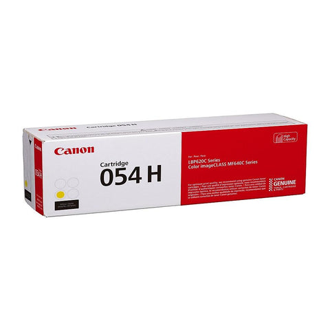 Canon, Inc 054 Yellow High Yield Toner Cartridge (2,300 Yield)
