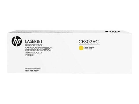 HP 827A (CF302AC) Yellow Original LaserJet Toner Cartridge (32000 Yield)