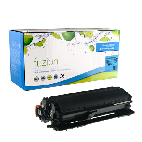 Fuzion HP CF461X (656X) Compatible Toner - Cyan