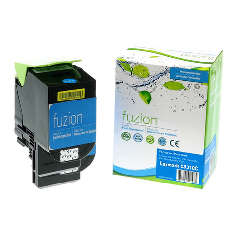 Fuzion Lexmark 70C1HC0 Compatible Toner - Cyan