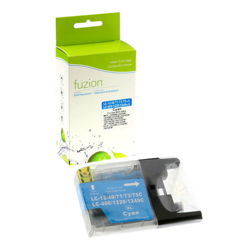 Fuzion Brother LC75 Compatible HY Inkjet - Cyan