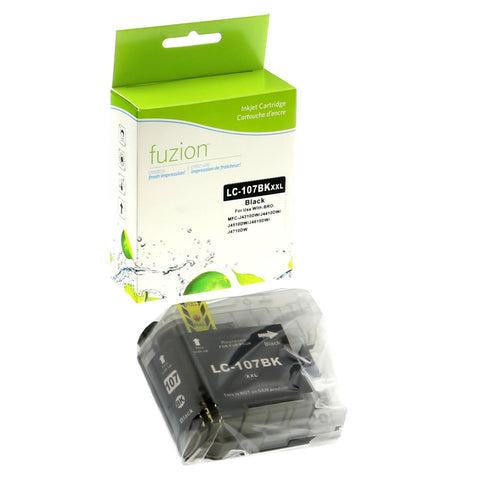 Fuzion Brother LC107 Compatible Inkjet - Black