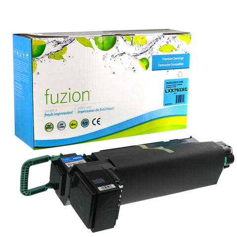 Fuzion Lexmark X792X1CG Remanufactured Toner - Cyan