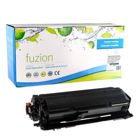 Fuzion HP CF450A (655A) Compatible Toner - Black