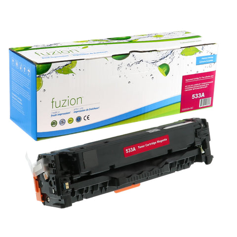 Fuzion HP CC533A (304A) Remanufactured Toner - Magenta