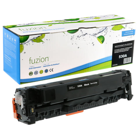 Fuzion HP CC530A (304A) Remanufactured Toner - Black