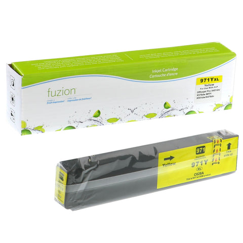 Fuzion HP #971XL Remanufactured Inkjet - Yellow
