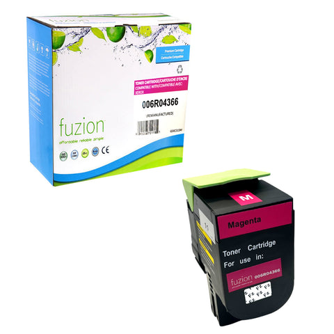 Fuzion Xerox 006R04366 Remanufactured High Yield Toner - Magenta