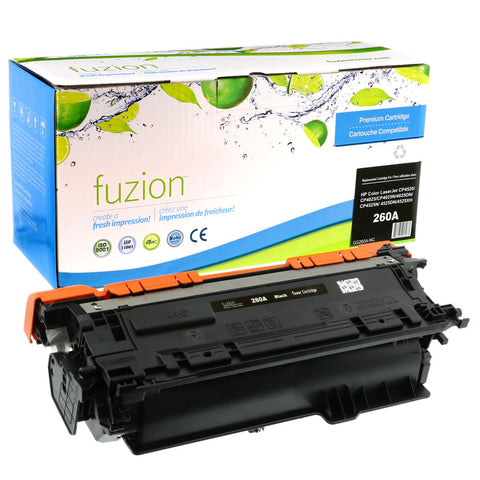 Fuzion HP CE260A (649A) Remanufactured Toner - Black