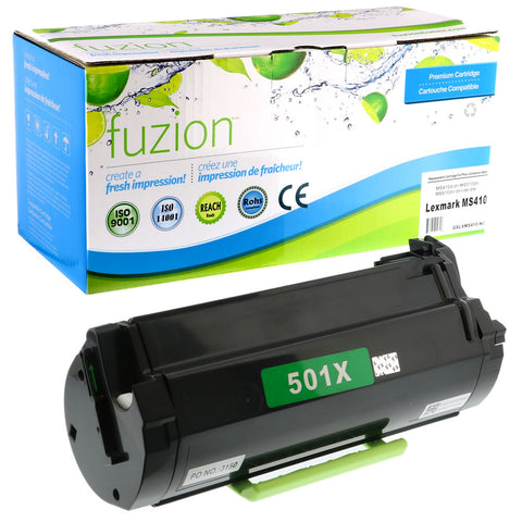Fuzion Lexmark 50F1X00 Remanufactured Toner - Black