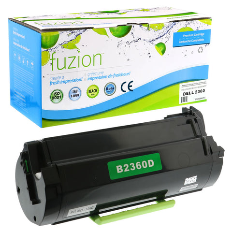 Fuzion Dell 331-9805 Compatible Toner - Black