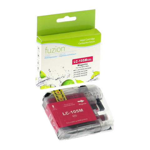Fuzion Brother LC105 Compatible Inkjet - Magenta