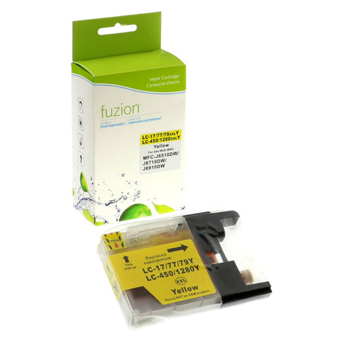 Fuzion Brother LC79 Compatible Extra HY Inkjet - Yellow