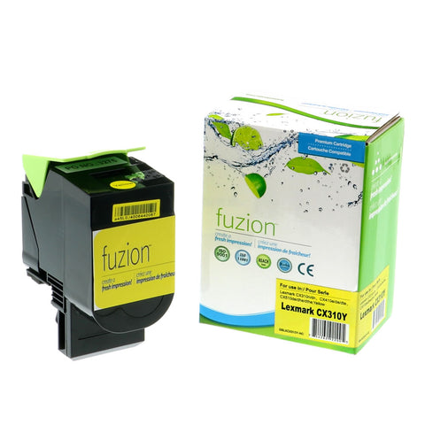 Fuzion Lexmark 80C1SY0 Compatible Toner - Yellow