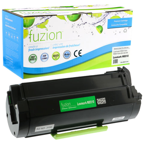 Fuzion Lexmark 50F1U00 Remanufactured Toner - Black