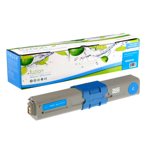 Fuzion Okidata 46508703 Compatible Toner - Cyan