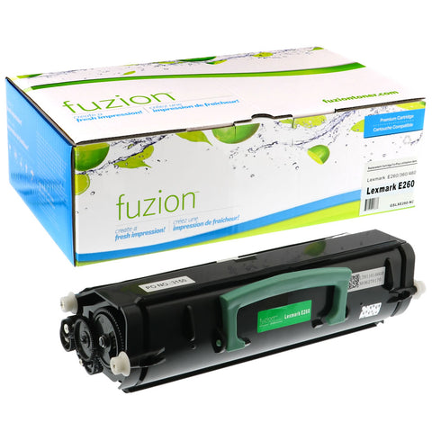 Fuzion Lexmark E260A11A Compatible Toner - Black