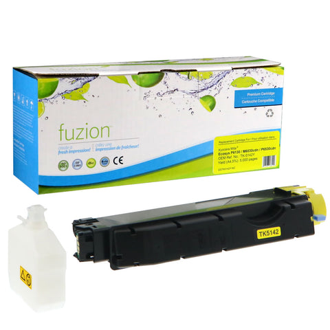 Fuzion Kyocera TK-5142Y Compatible Toner - Yellow