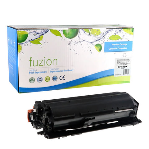 Fuzion HP CF470X (657X) Compatible Toner - Black
