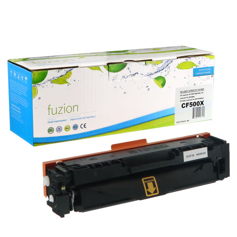 Fuzion HP CF500X (202X) Compatible Toner - Black