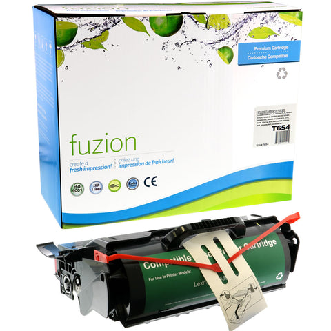 Fuzion Lexmark T654X80G Remanufactured Toner - Black