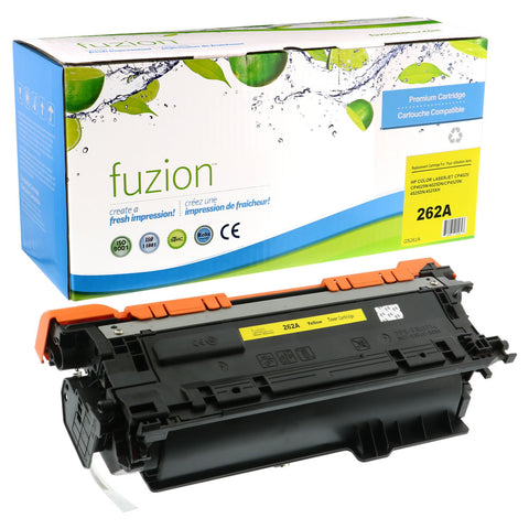 Fuzion HP CE262A (649A) Remanufactured Toner - Yellow