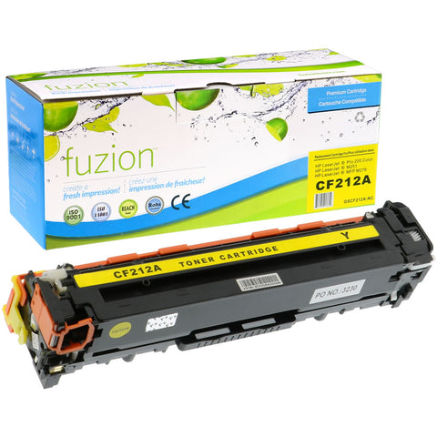 Fuzion HP CF212A (131A) Compatible Toner - Yellow