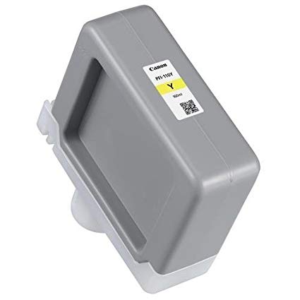 Canon, Inc Ink Tank PFI-110Y - Pigment Yellow Ink Tank 160ml