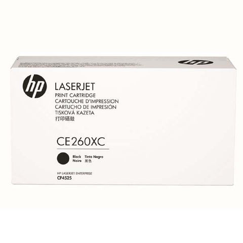 HP 649X (CE260XC) Black Original LaserJet Toner Cartridge (17000 Yield)