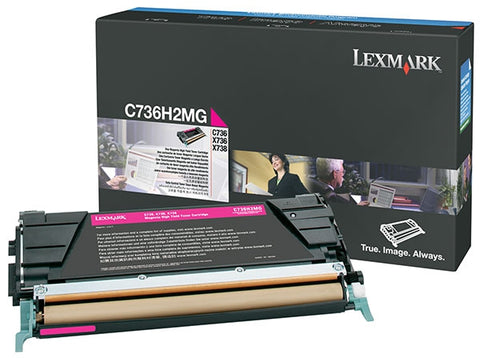 Lexmark High Yield Magenta Toner Cartridge (10000 Yield)