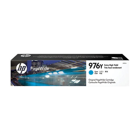 HP 976Y (L0R05A) Extra High Yield Cyan Original PageWide Cartridge (13000 Yield)
