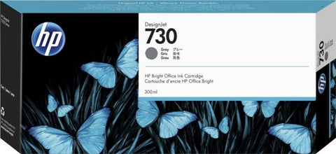 HP 730 (P2V72A) Gray Ink Cartridge (300ml)
