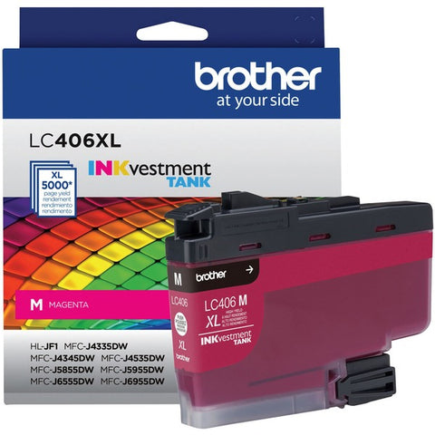 Brother Brother LC406XLM - High Yield - magenta - original - ink cartridge - for Brother HL-JF1, MFC-J4335, J4345, J4535, J5855, J5955, J6555, J6955, J6957