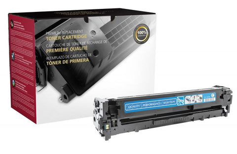 Clover Technologies Group, LLC Compatible Cyan Toner Cartridge for HP CE321A (HP 128A)